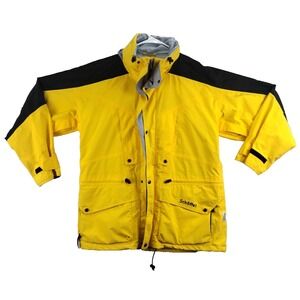 Schoeffel Gore-Tex Ski Snowboard Jacket Yellow Black Sportpower Outdoor Mens L